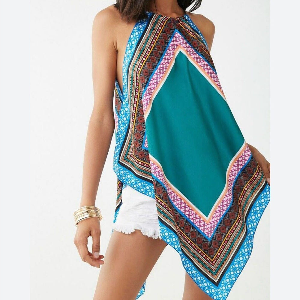 Forever 21 NWT scarf top! Size small!